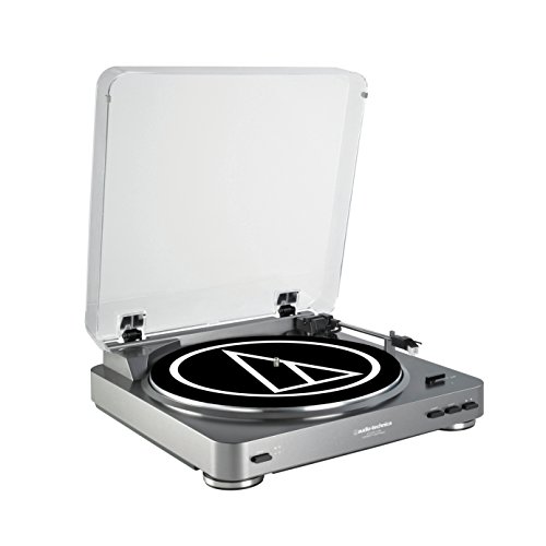 Audio Technica At Lp60 Usb Fully Automatic Belt Drive Stereo Turntable (usb & Analog), Silver