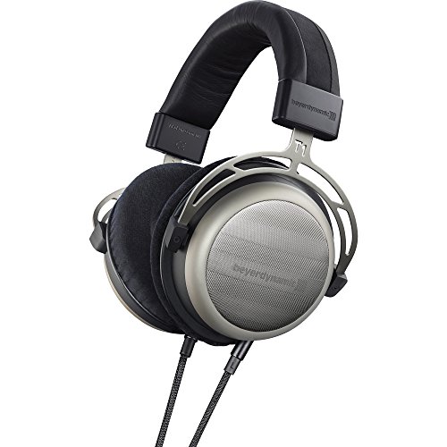 Beyerdynamic T1 2nd Generation Audiophile Stereo Headphones With Dynamic Semi Open Design (silver)