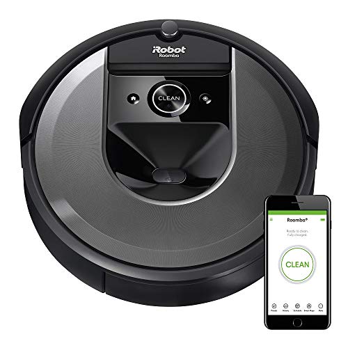 Irobot Roomba I7 (7150) Robot Vacuum Wi Fi Connected, Smart Mapping, Works With Alexa, Ideal For Pet Hair, Carpets, Hard Floors