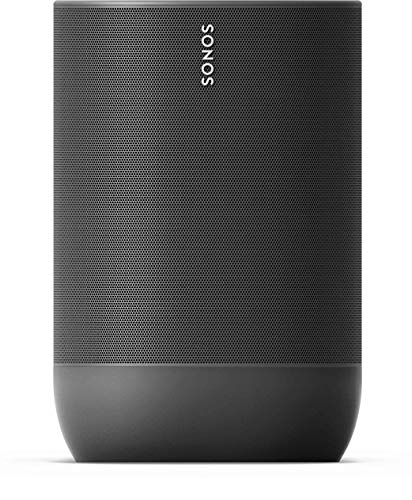 Sonos Move Battery Powered Smart Speaker, Wi Fi And Bluetooth With Alexa Built In Black