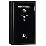 Kodiak Home Gun Safe for Rifles & Pistols | KBX5933 by Rhino Metals with New SafeX Security System | 46 Long Guns & 6 Pistol Pockets | 40 Minute Fire Protection | 395lbs