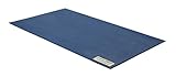 JadeYoga Fusion Mini Mat - Non-Slip Fusion Mini Yoga Mat, Thick Mat Doubles as Knee Pad, Strong Grip, Great for Men and Women's Home Fitness, Yoga, Pilates, Stretching & Exercise (Midnight Blue)