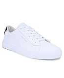 Nautica Men's Fashion Sneaker, Classic Tennis Low Top Loafer, Casual Lace-Up Shoe-Alos-White 1 Size-11