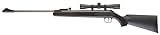 Umarex unisex adult Ruger Blackhawk .177 Caliber Pellet Gun with 4x32mm Scope Air Rifle, Black, Large US