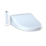TOTO SW3083#01 WASHLET C5 Round Electronic Bidet Toilet Seat, C5Round, Cotton White