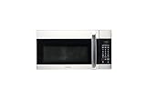Farberware Over-the-Range Microwave Oven, 1.7 Cu. Ft. - 1000W - Auto Reheat, Multi-Stage Cooking, Melt/Soften Feature, Child Safety Lock, LED Display - Space Efficient & Powerful - Stainless Steel