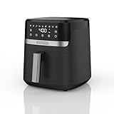 BLACK+DECKER Purify 6QT Air Fryer, 60 minute timer & auto shut-off, LED touchscreen with 9 presets, 1500w up to 400 F