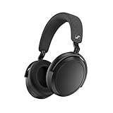 Sennheiser Consumer Audio Momentum 4 Wireless Headphones - Bluetooth Headset for Crystal-Clear Calls with Adaptive Noise Cancellation, 60h Battery Life, Lightweight Folding Design - Black