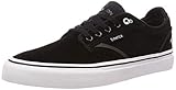 Emerica mens Dickson Low Top Vulc Skate Shoe, Black/White/Gold, 10.5 US