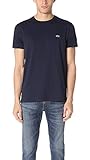 Lacoste mens Short Sleeve Crew Neck Pima Cotton Jersey T-shirt T Shirt, Navy Blue, XX-Large US
