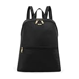 TUMI - Just In Case Foldable Backpack - Lightweight, Compact Travel Backpack - For One Bag Travel - 15.5' X 12.3' X 4.5' - Black with Gold Hardware