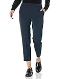 Theory Women's Treeca Pull On, Nocturne Navy, 2