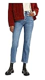 Levi's Women's Wedgie Straight Jeans, Love in The Mist (Waterless), 27