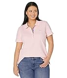 Tommy Hilfiger Women's Classic Polo (Standard and Plus Size), Ballerina Pink, Extra Small