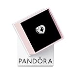 Pandora Jewelry Knotted Heart Sterling Silver Charm, With Gift Box