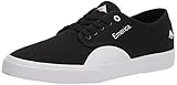 Emerica Men's Wino Standard Low Top Skate Shoe, Black/White/Gum, 11