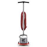 Oreck Commercial Orbiter Hard Floor Cleaner Machine, Multi-Purpose Floor Cleaning, Random Orbital Drive, Wide Cleaning Path, 50-Foot Long Cord, ORB550MC, Gray/Red