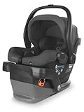 UPPAbaby Mesa V2 Infant Car Seat/Easy Installation/Innovative SmartSecure Technology/Base + Robust Infant Insert Included/Direct Stroller Attachment/Greyson (Charcoal Mélange/Merino Wool)