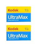 Kodak Ultramax 400 Color Negative Film (ISO 400) 35mm 24-Exposures - 2 Pack (2 Items)