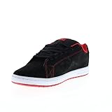 DC Gaveler Casual Low Top Skate Shoes Sneakers Black/Red 11 D (M)