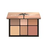 Smashbox The Cali Contour Blush, Highlighter, & Bronzer Face Palette, Light to Medium