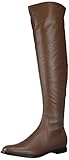 Sergio Rossi Women's Freetime Tall Flat Boot, Brown, 39 M EU/9 M US