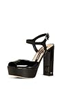 Sergio Rossi Women's Monica Platform, Black, 39.5 Medium EU (36,6 US)