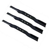 (New Part) 91-050 (3) Genuine Oregon Swisher Replacement Lawn Mower Blade 20-1/2' 3 Blades + All Other Models in The Description