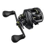 HANDING M1 Baitcasting Reels, 17.64LB Carbon Fiber Drag Baitcaster Fishing Reels, 7.2:1 Gear Ratio, 8-Button Magnetic Braking System, 7.3oz Lightweight Lower Profile Design, 6+1 Ball Bearings, Right