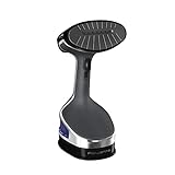 Rowenta, Steamer for Clothes, X-Cel Handheld Steamer, 25-Second Fast Heat-Up, Powerful Dewrinkling Steam, 9.84 Extra-Long Cord, 1875 Watts, Black Clothes Steamer, Travel Must Have, DR8220