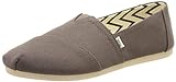TOMS Women's Alpargata Loafer Flat, Ash Grey Recycled Cotton, 9