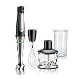 Braun MQ7035 Portable Immersion Hand Blender,500W Stick Blender,Variable Speed,2 Cup Chopper,Whisk,Beaker,Soup,Baby Food,Smoothies,Hummus,Egg Beater