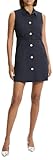 Theory Women's Sleeveless Belted Military Dress, Concord