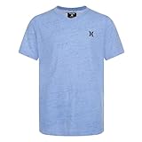 Hurley Boys' Soft Basic Cloud Slub T-Shirt, Light Blue