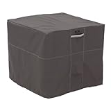 Classic Accessories Ravenna Water-Resistant 34 Inch Square Air Conditioner Cover, Patio Furniture Covers
