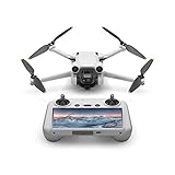 DJI Mini 3 Pro (DJI RC), Mini Drone with 4K Video, 48MP Photo, 34 Mins Flight Time, Less than 249 g, Obstacle Sensing, Return to Home, FAA Remote ID Compliant, Drone with Camera for Adults