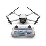 DJI Mini 3 Pro (DJI RC), Mini Drone with 4K Video, 48MP Photo, 34 Mins Flight Time, Less than 249 g, Obstacle Sensing, Return to Home, FAA Remote ID Compliant, Drone with Camera for Adults