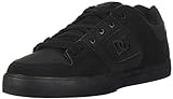 DC mens Pure Casual Low Top Skate Shoe, Black/Pirate Black, 13 US