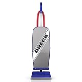 Oreck Commercial XL Upright Corded Vacuum Cleaner, Bagged Professional Commercial Pro Grade, for Carpet and Hard Floor, Powerful High-Speed Brush Roll, Large Cleaning Path, XL2100RHS, Gray/Blue