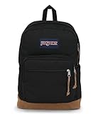 JanSport Right Pack Backpack - Durable Daypack with Padded 15' Laptop Sleeve, Spacious Main Compartment & Integrated Water Bottle Pocket - Black