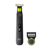 Philips Norelco OneBlade Pro Hybrid Electric Trimmer and Shaver, Black, 2 Piece, QP6530/70, Old Version