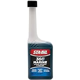 STA-BIL 360 Marine Ethanol Treatment & Fuel Stabilizer - Full Fuel System Cleaner - Fuel Injector Cleaner - Removes Water- Protects Fuel System - Treats 100 Gallons - 10 Fl. Oz. (22241)