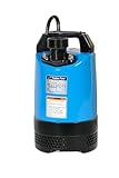 Tsurumi LB-800; Slimline Portable dewatering Pump, 1hp, 115V, 2' Discharge