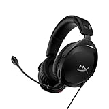 HyperX Cloud Stinger 2 Core - Gaming Headset for Playstation, Lightweight Over-Ear Headset with mic, Swivel-to-Mute Function, 40mm Drivers - Black