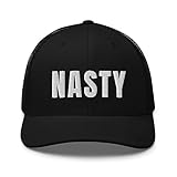 Nasty Trucker Hat Slang Girls Be Nasty Gal Snapback Embroidered Mesh Back Baseball Cap