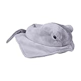 Happy Feet Slippers Stella The Stingray Animal Slippers for Adults and Kids, Cozy and Comfortable, As Seen on Shark Tank (X-Large)