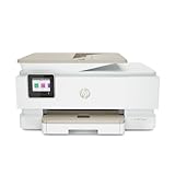 HP ENVY Inspire 7955e Wireless Color Inkjet Printer, Print, scan, copy, Easy setup, Mobile printing, Best-for home, Instant Ink with HP+,White