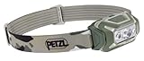 PETZL ARIA 2 RGB, Compact, Durable, Waterproof headlamp with White, red, Green and Blue Modes, 450 lumens, Camo