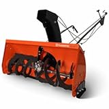 Husqvarna 967343901 Two Stage Lawn Tractor Mounted Snow Thrower (Manual Lift)