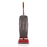 Oreck Commercial Upright Bagged Vacuum Cleaner, Lightweight, 40ft Power Cord, U2000R1, Grey/Red